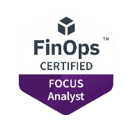FinOps Certified FOCUS Analyst certification badge